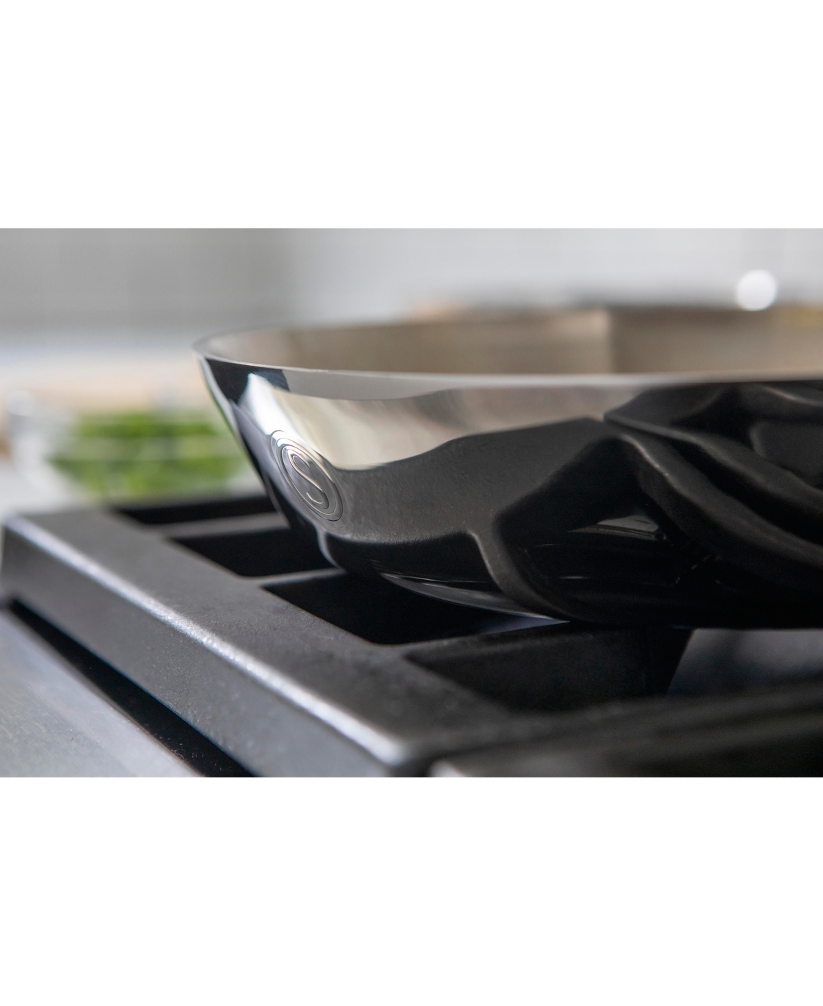 Saveur Selects Voyage Series Tri-ply Stainless Steel 12" Pan With Lid In Silver