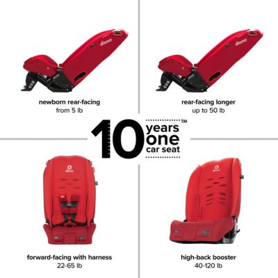 Radian 3R All-in-One Convertible Car Seat,Latch