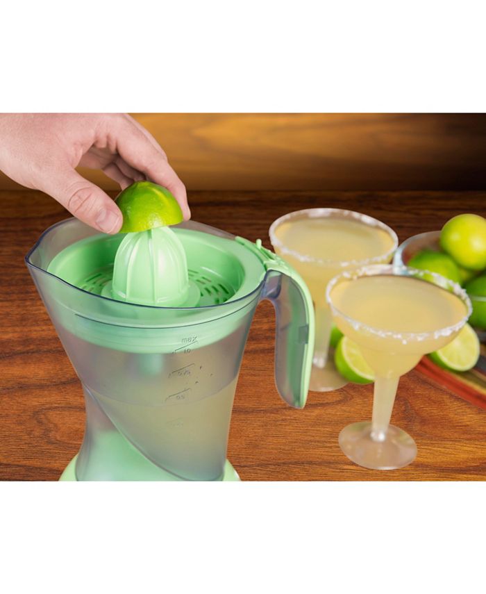 Nostalgia Taco Tuesday TTLJ3LG Electric Lime Juicer Margarita Kit Macy's