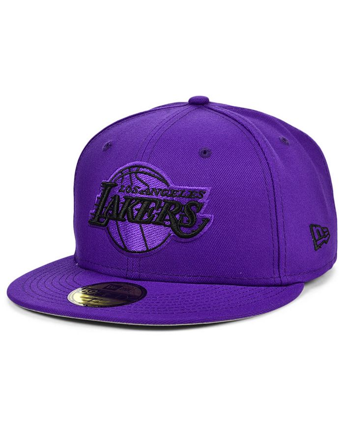 New Era Los Angeles Lakers Teamout Pop 59 FIFTY-FITTED Cap - Macy's
