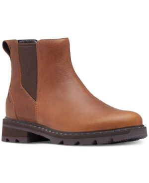 image of Sorel Lennox Lug Sole Chelsea Booties Women-s Shoes