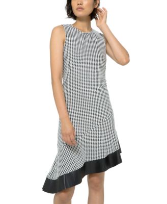 Michael Kors Asymmetrical A-Line Dress 