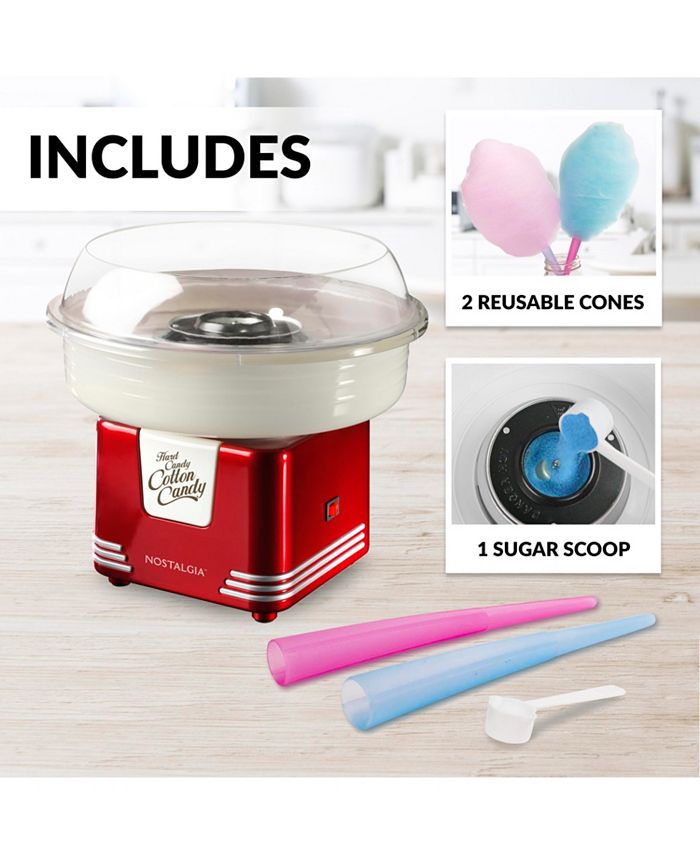 Nostalgia Retro Hard Sugar-Free Candy Cotton Candy Maker - Macy's