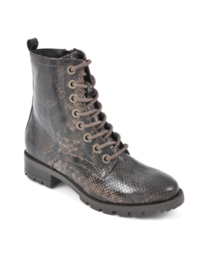 image of White Mountain Danvers Lace-Up Booties Women-s Shoes