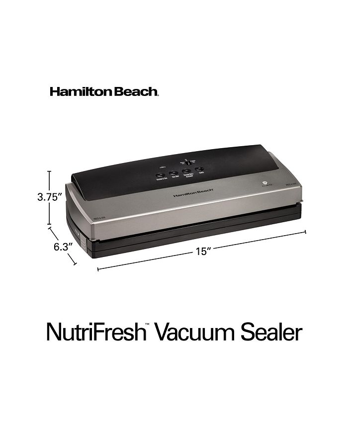 Hamilton Beach NutriFresh™ Vacuum Sealer Macy's