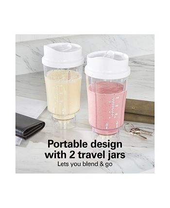 Hamilton Beach Wave Crusher® Blender with Blend-in Travel Jar - Macy's