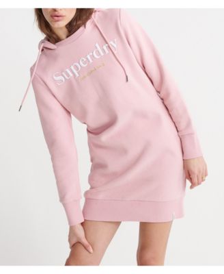 superdry ace hooded sweat dress