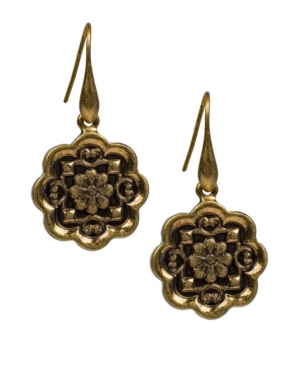image of Patricia Nash Flower Drop Earrings