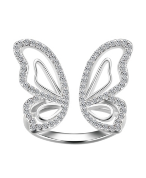 image of Unwritten Crystal Open Butterfly Ring
