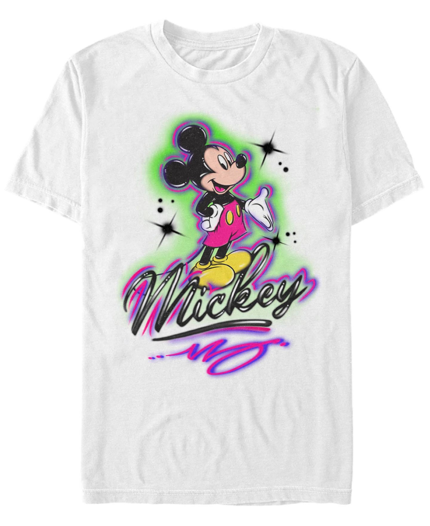Мужская футболка Fifth Sun Airbrush Mickey Short Sleeve, цвет: Белый — фото 1