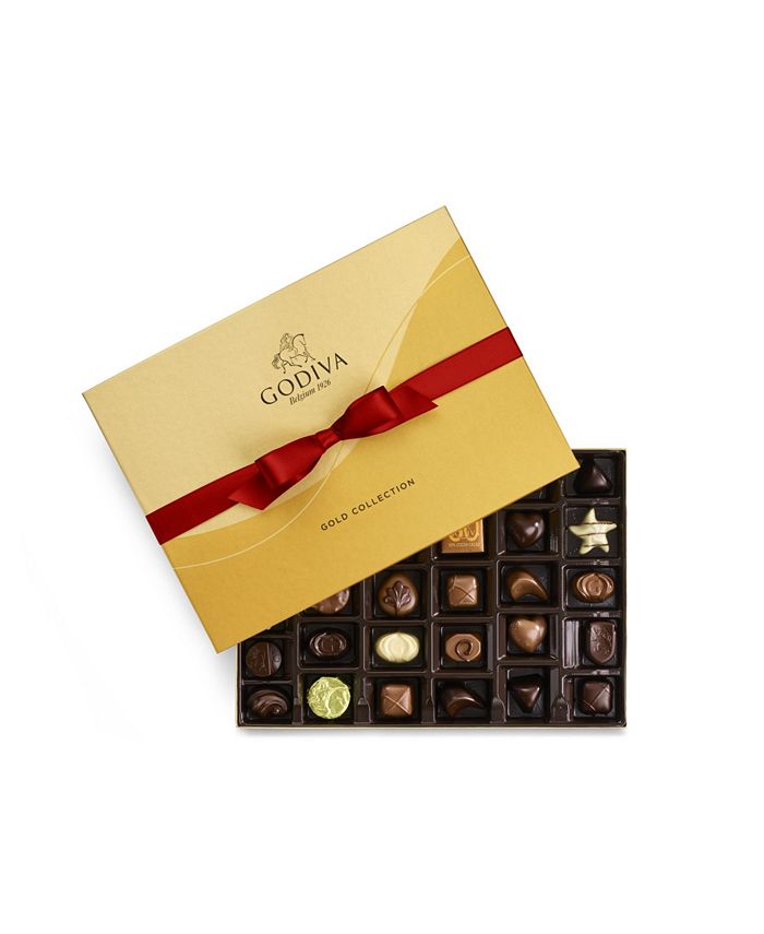Godiva Gold Ballotin Chocolate Gift Box, 36 Piece Macy's