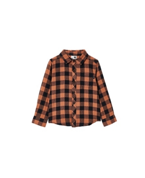 Toddler Boys Rugged Long Sleeve Shirt