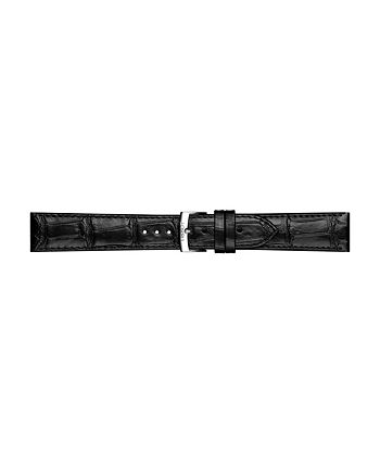 Tissot - Men's Swiss Carson Premium Black Leather Strap Watch 40mm