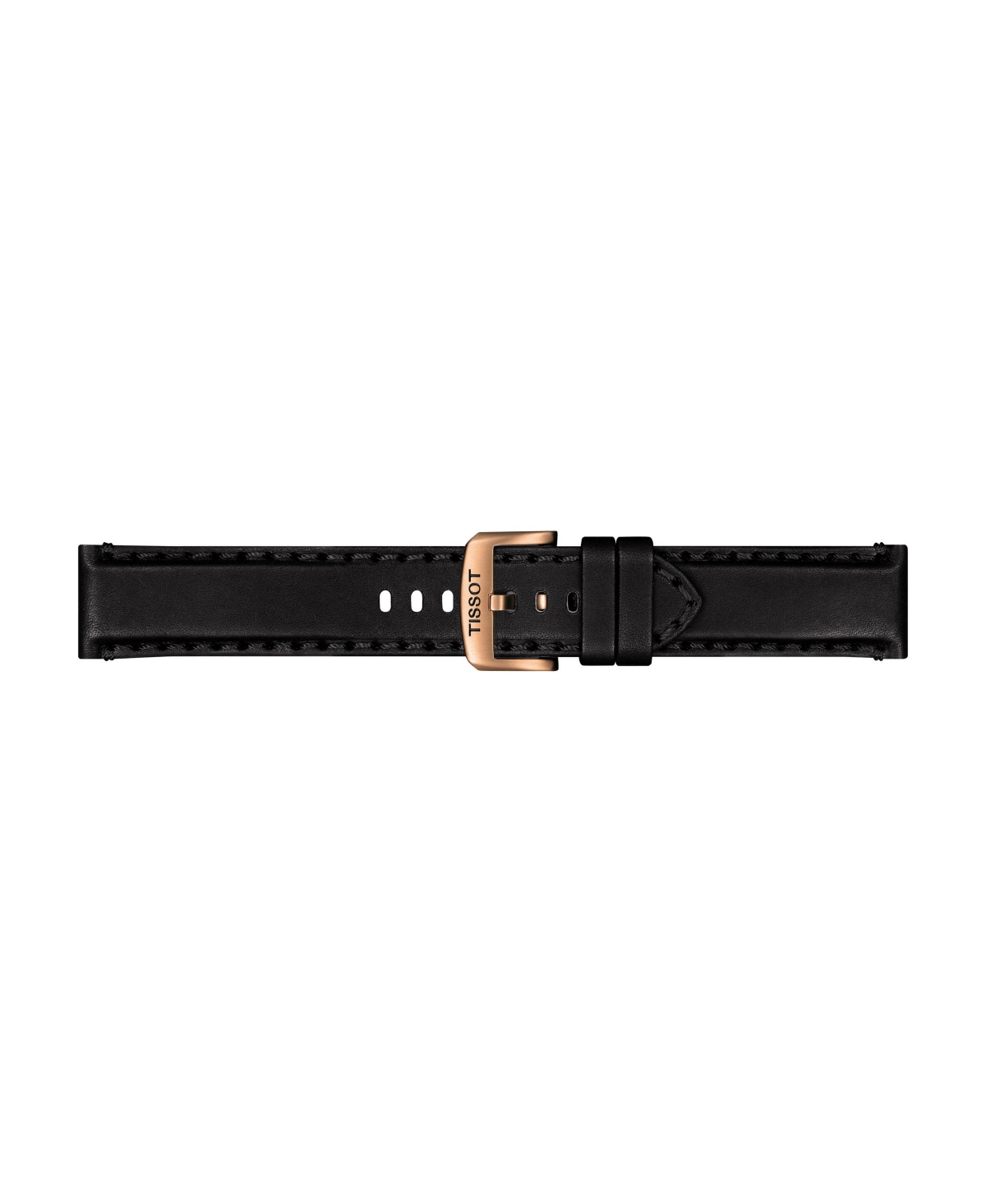 Shop Tissot Men's Swiss Chronograph Supersport T-sport Black Leather Strap Watch 46mm