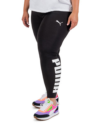 Puma Plus Size Logo Leggings & Reviews - Activewear Plus - Women - Macy's
