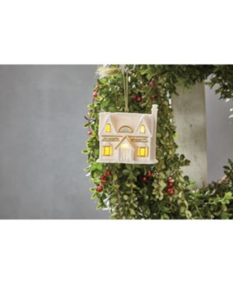 Lenox Christmas Village Toy Shoppe Lighted Ornament