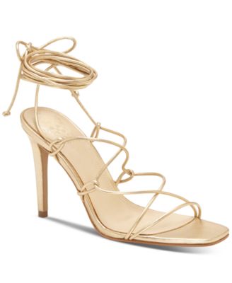 gold heels macys