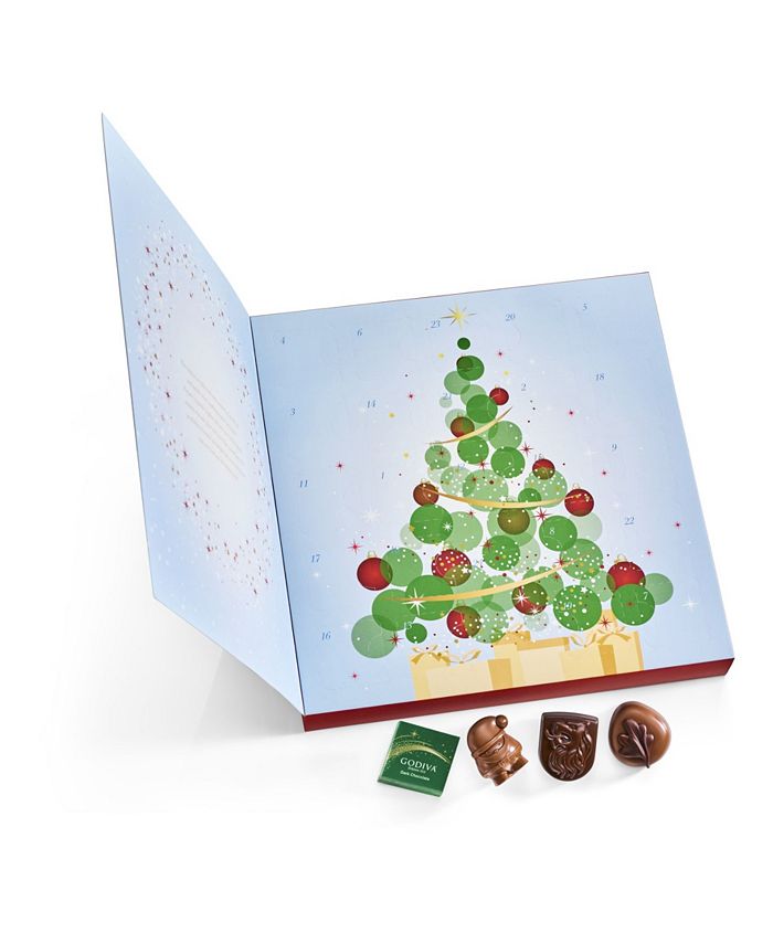 Godiva Chocolate Holiday Advent Calendar, 24 Piece & Reviews Food
