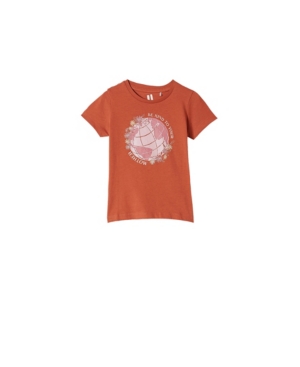 Cotton On Little Girls Penelope Short Sleeve T-shirt
