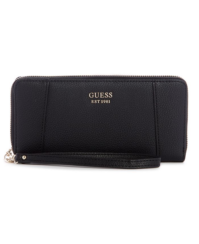 GUESS Naya Large Zip Around Wallet & Reviews Handbags & Accessories