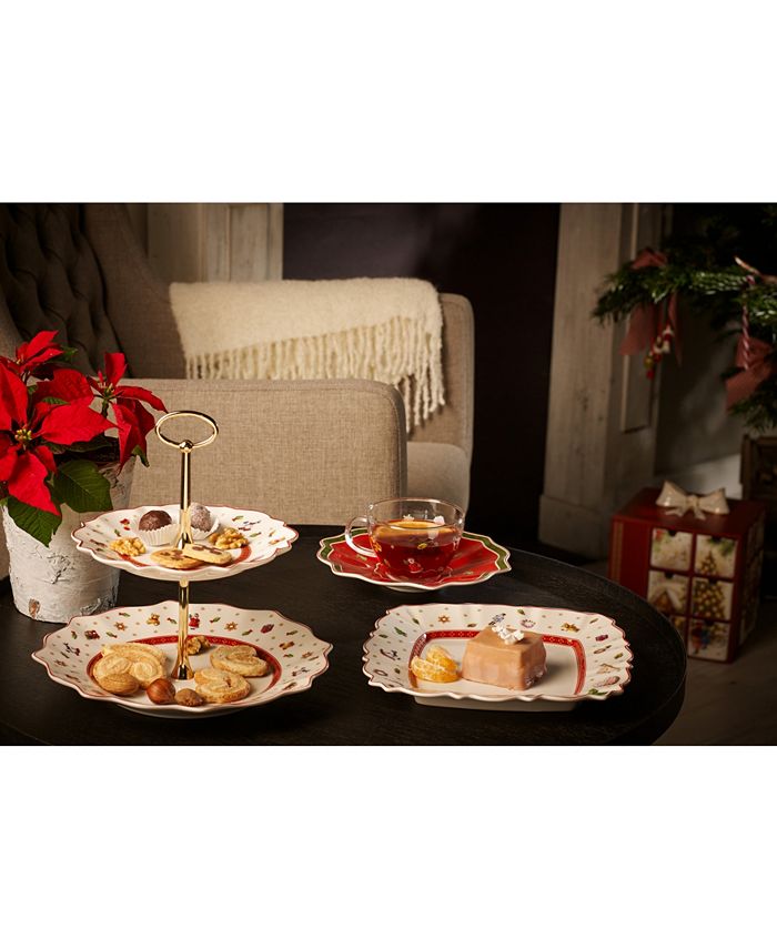 Villeroy Und Boch Frühstücks-Set Toy's Delight - Rot Bei