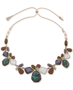 image of lonna & lilly Gold-Tone Multi-Stone 26