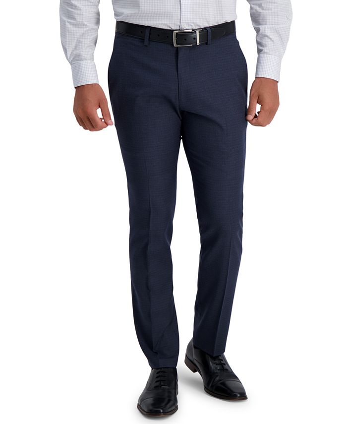 Macys mens slim fit dress best sale pants