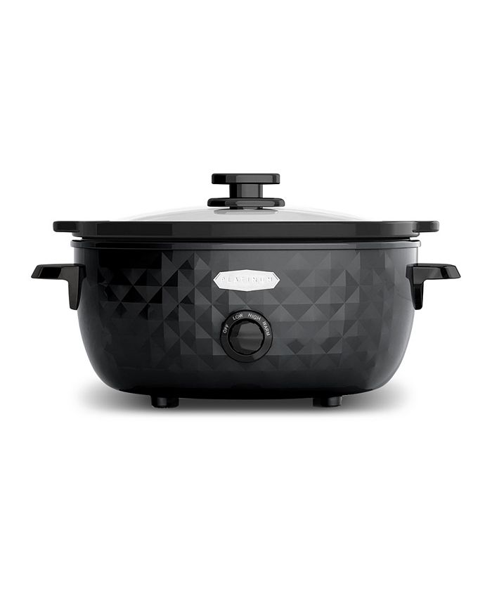 Elite Platinum Elite Gourmet 6Qt. Diamond Series Slow Cooker Macy's
