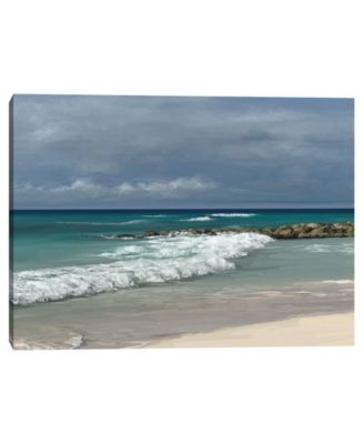 Fine Art Canvas Surfside Portrait by Studio Arts Canvas Art Print