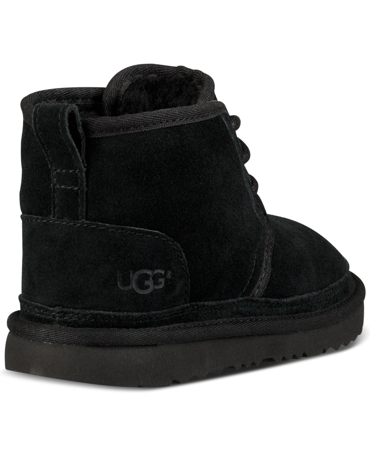 Ботинки UGG® Neumel II Lace-Up Booties для девочек, цвет: Чёрный — фото 3
