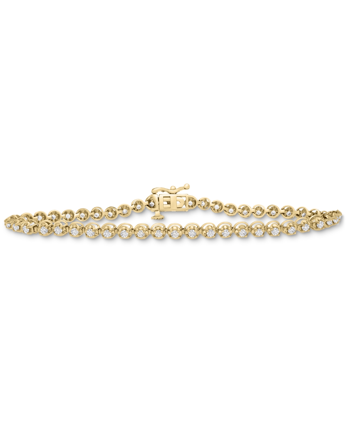 Diamond Tennis Bracelet (1 ct. t.w.) in 14k White Gold or 14k 7-1/2