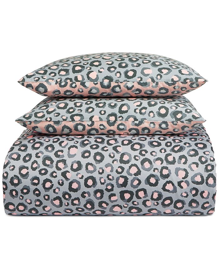 Whim by Martha Stewart Reversible 3Pc. CheetahPrint Full/Queen