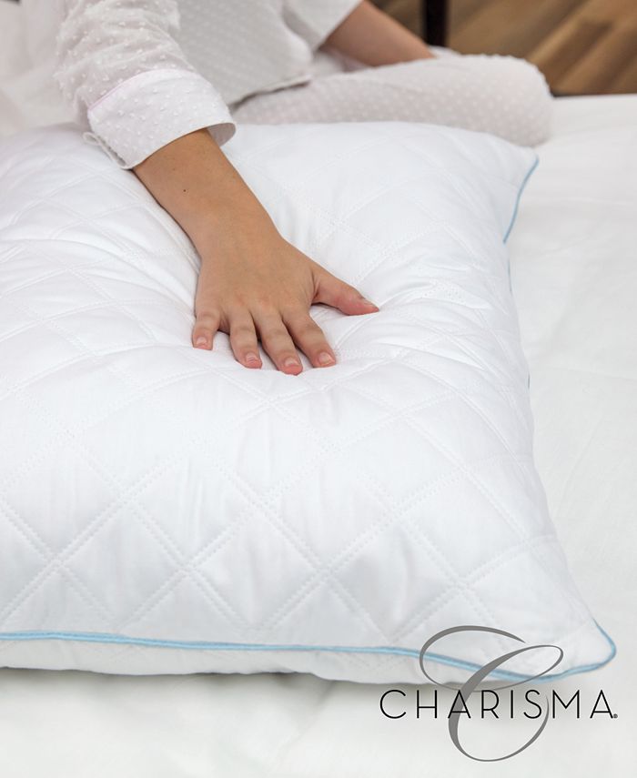 Charisma Hybrid Bed Pillow with GelInfused Memory Foam Clusters and
