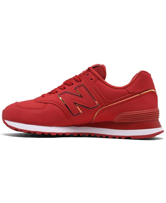 New Balance Women's 574 Iridescent Casual Sneakers from Finish Line ...