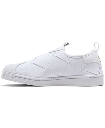 Cortar índice Camello adidas Women's Superstar Slip-on Casual Sneakers from Finish Line - Macy's