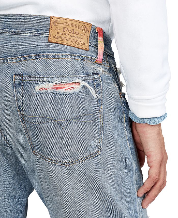 repaired jeans