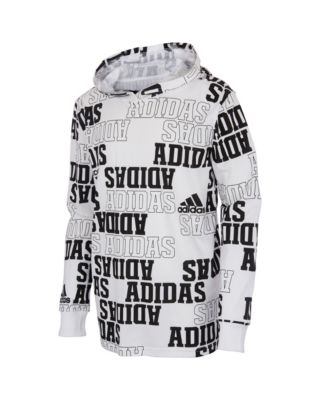 adidas hooded tee