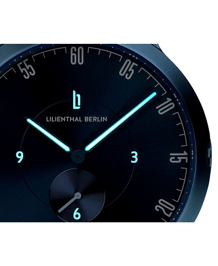 Lilienthal Berlin L1 All Light Brown Leather Strap Watch, 42mm Macy's