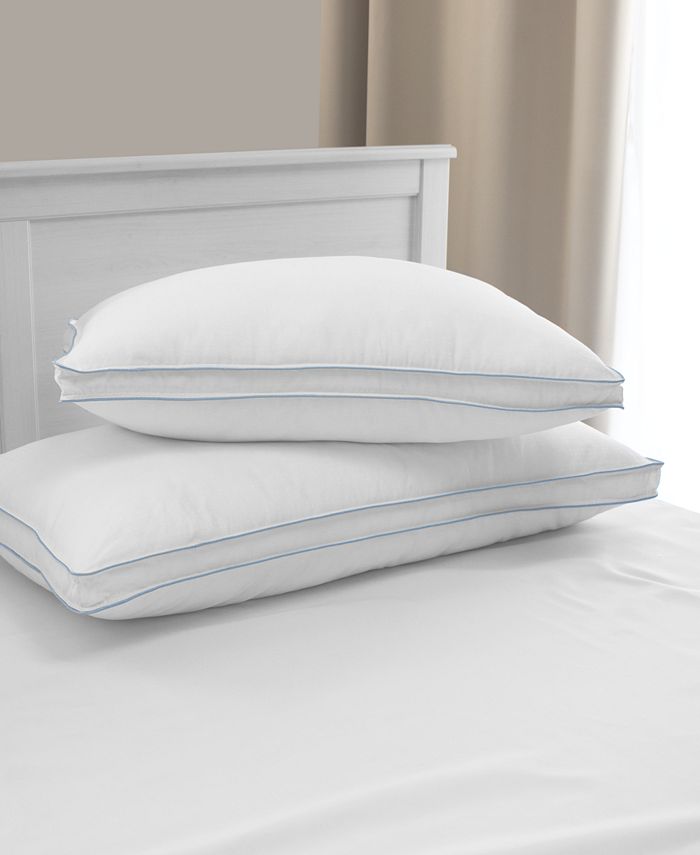 Cool Fusion Firm Density Standard Bed Pillow with Cooling Gel