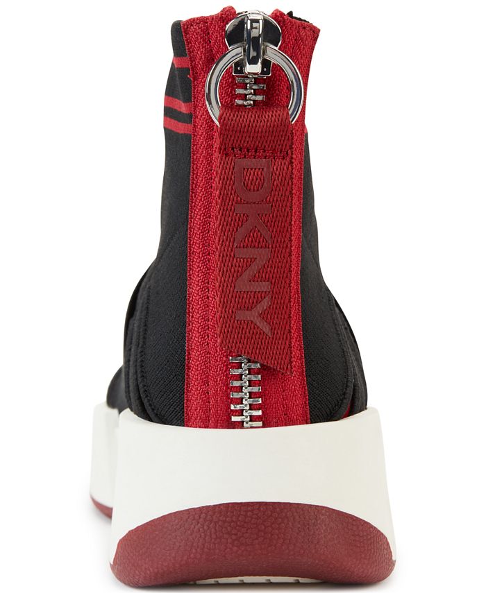 dkny marini slip on sock trainer