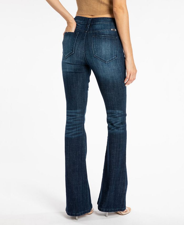 Kancan Women's Mid Rise Flare Jeans & Reviews - Jeans - Juniors - Macy's