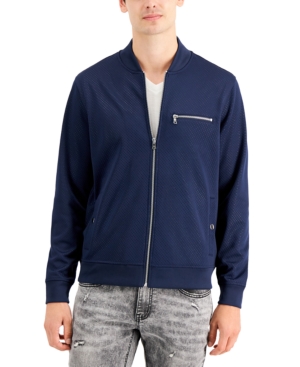 Inc Men's Perforated Track Jacket Created for Macy's