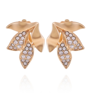 image of T Tahari Women-s Fashionable Florals Clip on Earring