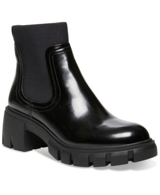 STEVEN NEW YORK - Hallsey Lug-Sole Booties