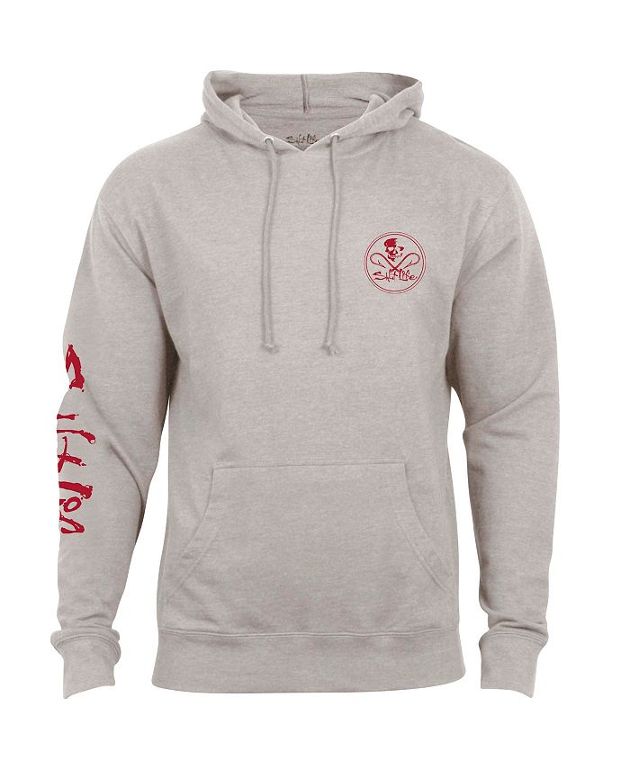 Salt life skull and hooks hoodie clearance