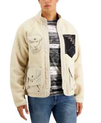 Sun + Stone - Men's Reano Mixed-Media Jacket