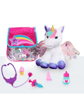 Barbie Dreamtopia Doctor Set with Unicorn Plush Pretend Play Toy- 8 Piece
