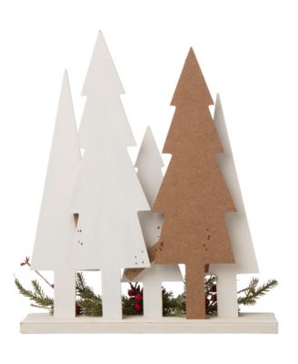 Wooden Christmas Tree Table decor