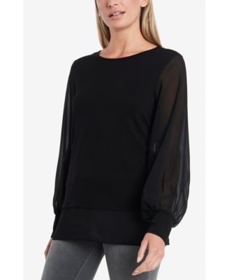 vince camuto long sleeve tops