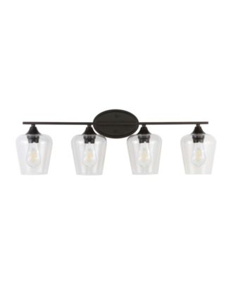 Jayne 4-Light Cottage Rustic LED Vanity Light